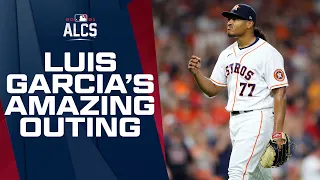 SPECTACULAR!! Astros' Luis Garcia has start for the ages in ALCS Game 6