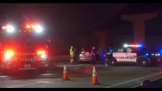 Woman causes chain-reaction crash after hitting HPD unit on Gulf Freeway near the Beltway, polic...