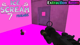 Ice Scream 7 Fanmade Gameplay | Go To Extraction Room 😱 | Pink Room Secret 😎 #icescream7