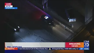 LAPD motorcycle officer hurt in hit-and-run