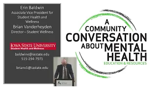 Community Conversations about Mental Health | Education & Resources | November 7, 2022