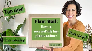 PLANT MAIL! Top Tips for successfully buying plants online! PLUS a live unboxing of 2 new plants!