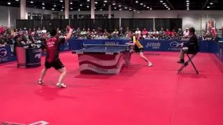 Eugene Wang vs Jens Lundquist  Men's Semifinal