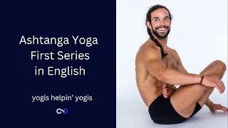 Ashtanga Yoga First Series in English