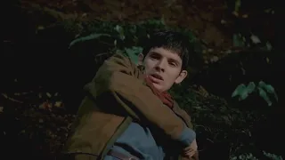 [5×13] Merlin cries out for Gwaine [BBC "The Adventures of Merlin"]