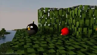 My Reaction 97: REALLY ANGRY BIRDS IN MINECRAFT 2 - 3D Animation
