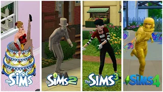 Sims 1 vs Sims 2 vs Sims 3 vs Sims 4 - Entertainers