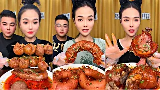 ASMR CHINESE FOOD MUKBANG EATING SHOW | 먹방 ASMR 중국먹방 | XIAO XUAN MUKBANG #107