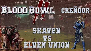 Blood Bowl 2 - Skaven (the Sage) vs Elven Union (DigiPichu) - Crendor League G5