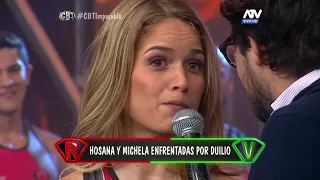 Hosana y Michela enfrentadas por Duilio