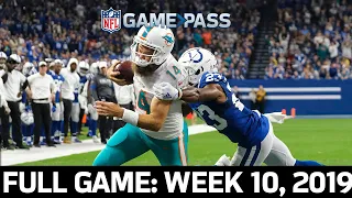 A Surprising Road Upset! Dolphins vs. Colts Week 10, 2019 FULL GAME