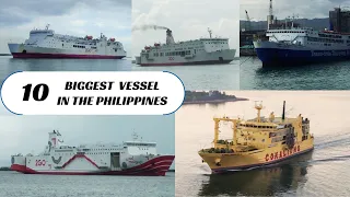 10 BIGGEST PASSENGER VESSEL IN THE PHILIPPINES 2023