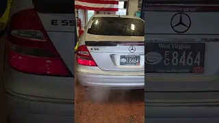 e55 with VRP longtubes and e63 mufflers
