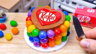 Amazing KITKAT 🍫🍫 Perfect Miniature KITKAT Cake Decorating Idea | 1000+ Miniature Ideas