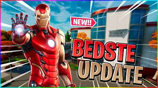 DEN BEDSTE UPDATE EVER! *IRON MAN UPDATE* - Dansk Fortnite