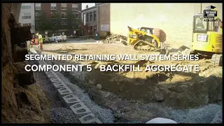OLS Academy - Segmented Retaining Wall System - Component 5 - Backfill Aggregate