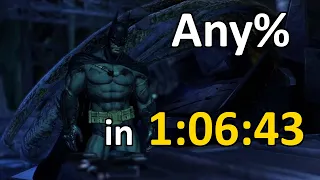 Batman: Arkham Asylum Speedrun (Any%) in 1:06:43 [obsolete]