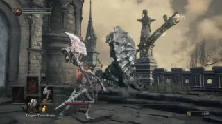 Dark Souls 3 Few-Hits-KO Challenge - Dragonslayer Armour 3HKO NG+