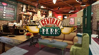 Central Perk | Part 4 (of 5) of Friends Apartment and Central Perk Project | No CC