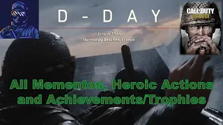 CoD: WWII All Mementos, Heroic Actions, and Achievements Guide Mission (1 D-Day)
