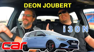 ROC joins Deon Joubert putting the i30 N through its paces on track