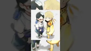 Boruto and Sarada Kawaki and Sumire Sing Suger Crush Remix Edit 💜💙💓❤️💗#SHORTS​#Naruto​#boruto