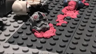 Lego Star Wars stopmotion | 15 fps | Raid On The Imperial Base | part 3