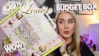 P LOUISE BUDGET BOX UNBOXING | PACK YOUR SH*T & GO SUITCASE ✨ | MISS BOUX