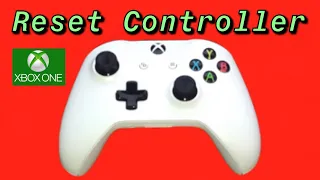 XBOX ONE HOW TO RESET YOUR CONTROLLER FIX!