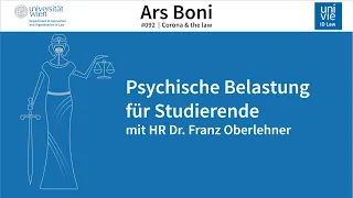 Ars Boni Episode 92 - Psychische Belastungen (in) der Covid19-Krise für Studierende