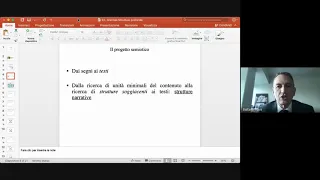 Semiotica Prof. Stefano Traini - Lezione 1 su Greimas