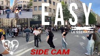 [ SIDECAM | KPOP IN PUBLIC, FRANCE ] LE SSERAFIM' EASY ' | Dance Cover by BGZ