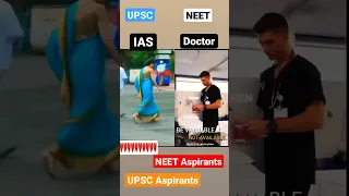 🔥Doctor v-s IAS - NEET Motivation status💯 @iasmotivation @neet @motivation @shorts @youtubeshorts