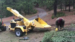 2007 Altec WC-166 Drum Chipper demo 2