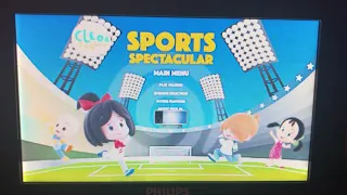 Cleo & Cuquin: Sports Spectacular 2019 DVD Menu Walkthrough
