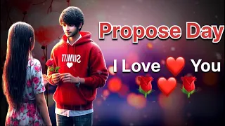 Propose day shayari 🌹❤️||8 February Propose Day Status 🥰|| Propose Day shayari status