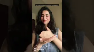 Scars To Your Beautiful - Cover in Sign language. Song by Alessia Cara #indiansignlanguage #learn