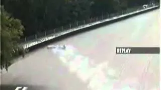 Coulthard crash Monza 2002