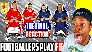 Footballers Play FIFA 22!🎮 The Final! (Man Utd vs PSG Frontmen 3.5) React