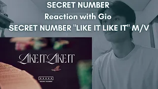 SECRET NUMBER Reaction with Gio SECRET NUMBER "LIKE IT LIKE IT" M/V