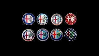 EVOLUTION OF ALFA ROMEO LOGO