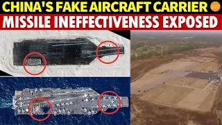 China's Desert Fake of Ford-Class Aircraft Carrier Exposes Hypersonic Missile Failures