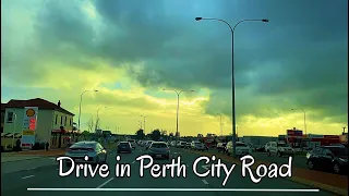 Perth, Western Australia - City Drive 4K