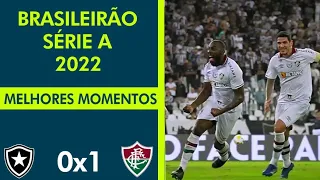 Melhores momentos | Botafogo 0x1 Fluminense | Série A 2022 - 14ª Rodada (Globo RJ)