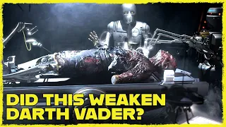 Darth Vader's Wounds DID NOT Make Him Weaker