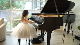 Elena Nien (Age 6) Sonatina Op.55 No.1 Mov. 1 composed by Friedrich Kuhlau