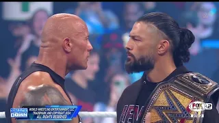 The Rock Confronta Roman Reigns Parte 3 - WWE SmackDown 01/02/2024