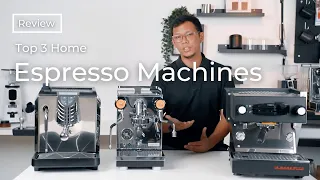Top 3 Home Espresso Machines - Review