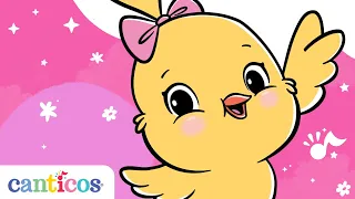 Canticos | 1 Hora de Kiki Chickie! | Canciones infantiles en inglés y Español