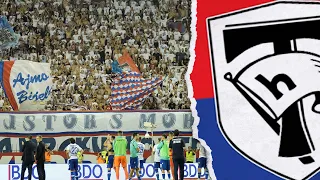 Navijanje nakon posljednjeg sučevog zvižduka (Hajduk - Villarreal)